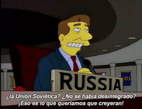 Técnicas para el nacionalista europeo Simpsonsnosehabiandesintegradocontexto