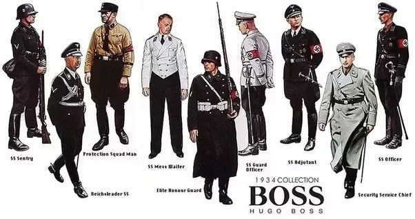 Empresas alemanas colaboradoras con la Alemania nazi: volkswagen, adidas, Hugo Boss..